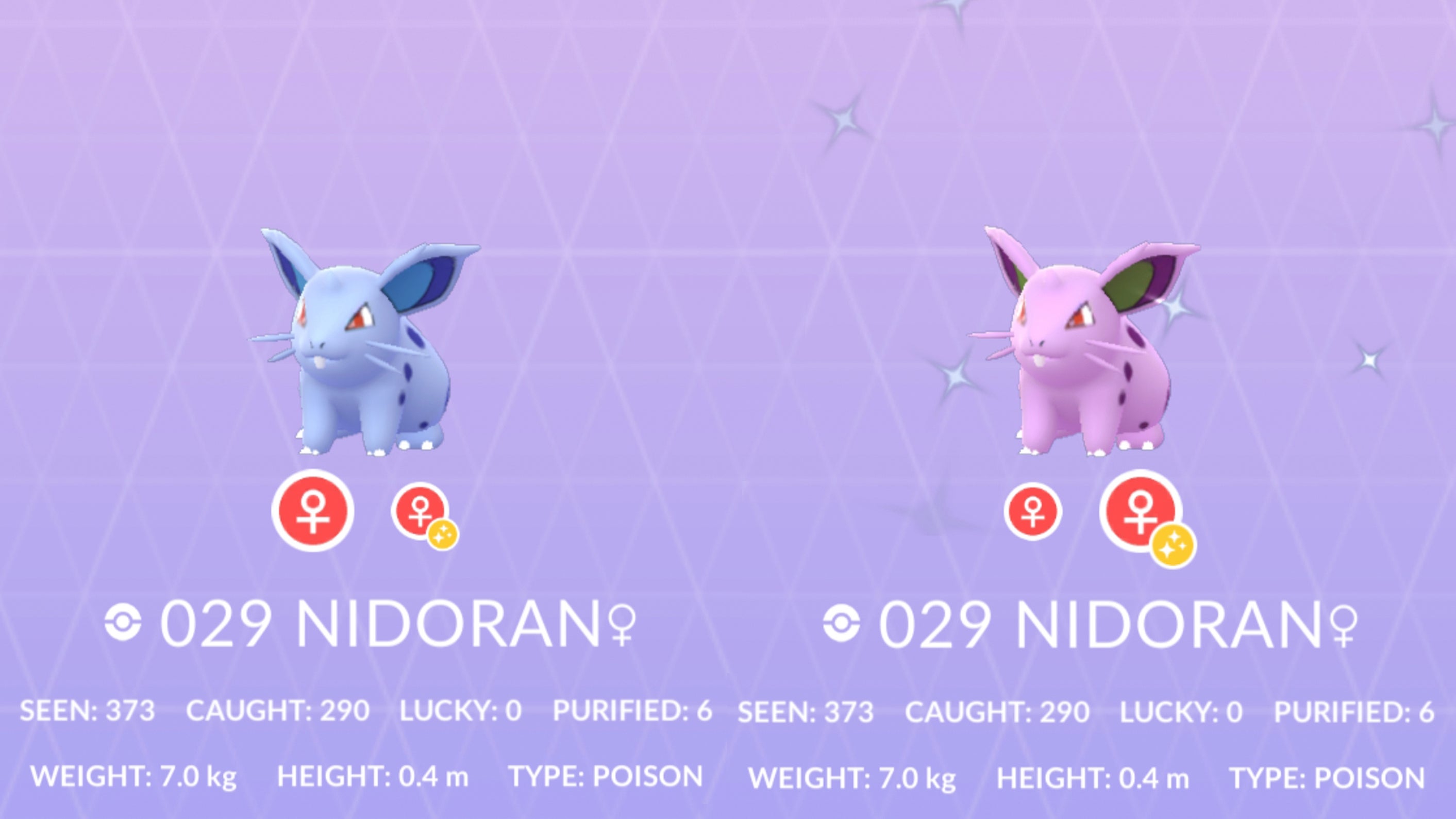 Nidoran F pokedex page
