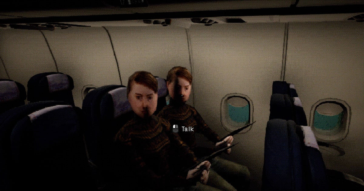 Night Plane Combines 1999 Flight Attendant Job Sim With PSX Horror
