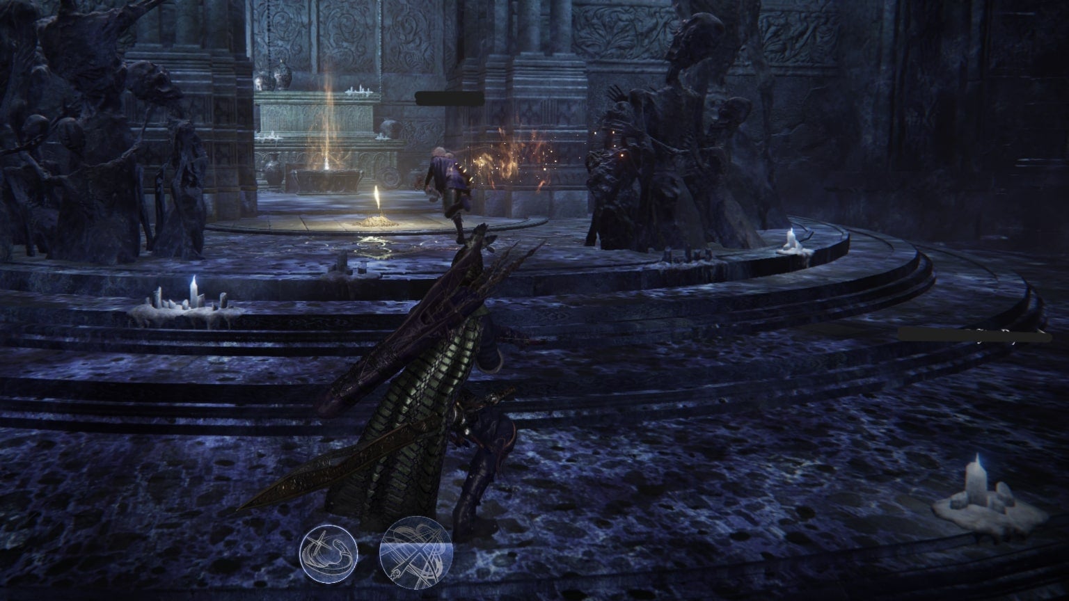 Ironeye can be seen watching Duchess run toward the Noklateo, Shrouded City reward in Elden Ring: Nightreign - 6