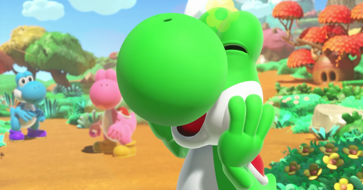 New Yoshi platformer unveiled to celebrate Super Mario Bros 40th New Yoshi platformer unveiled to celebrate Super Mario Bros 40th