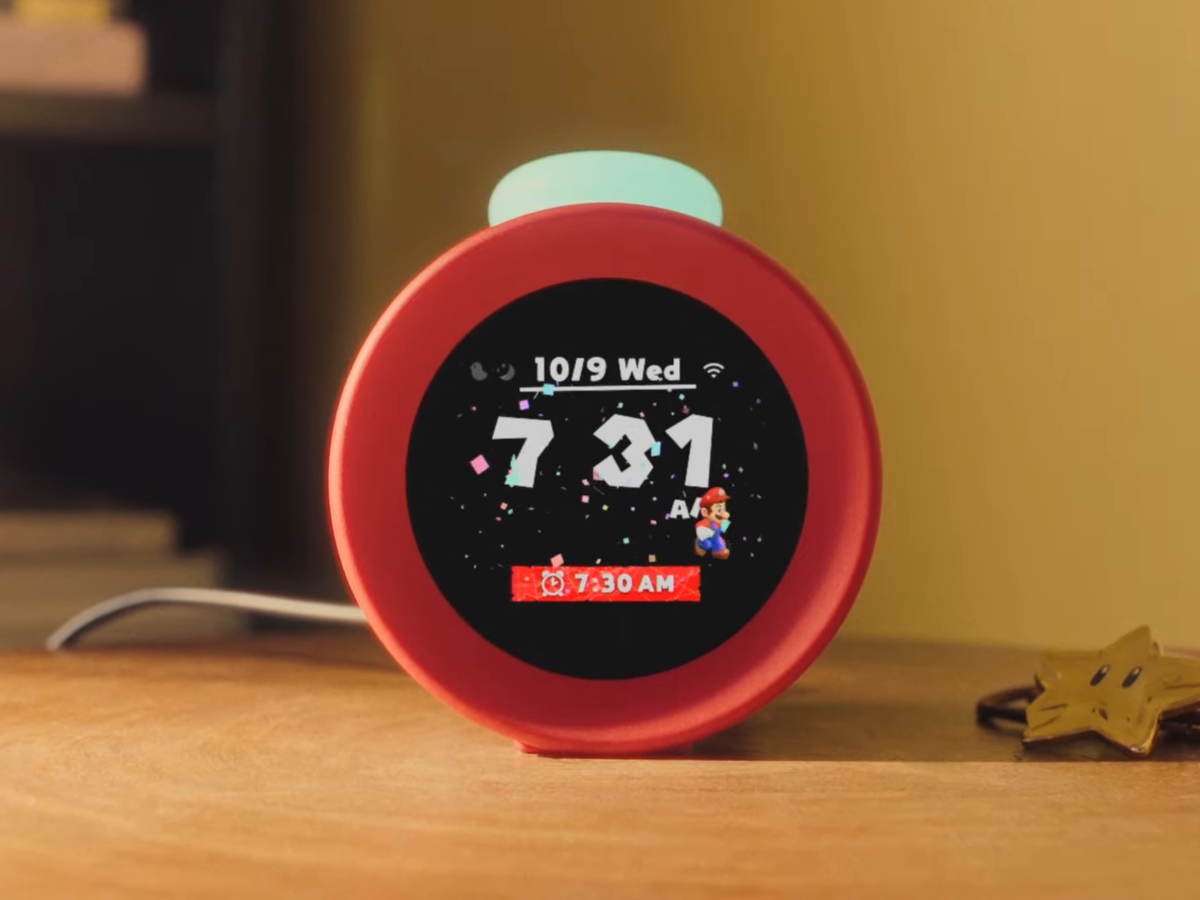 Nintendo no longer publicly launching £99 Alarmo clock in Japan Nintendo no longer publicly launching £99 Alarmo clock in Japan