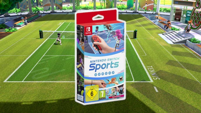 Nintendo Switch Sports mit Beingurt jetzt für 40 € bei Amazon im Angebot.