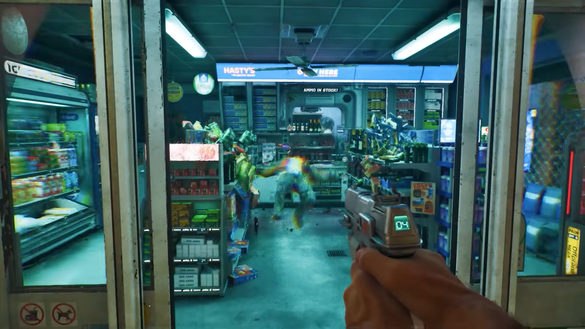 Another view of a corner shop in No Law