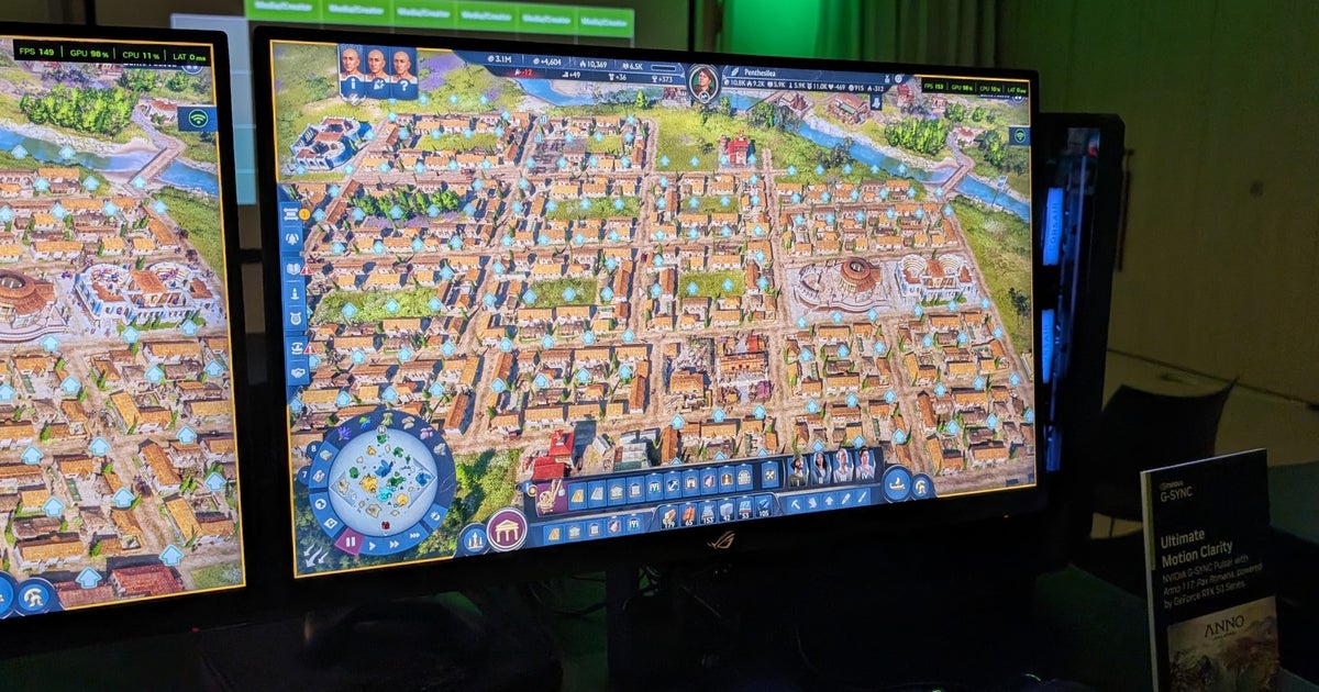 No AI tricks here - G-Sync Pulsar’s clarity boosting monitor tech looks ...