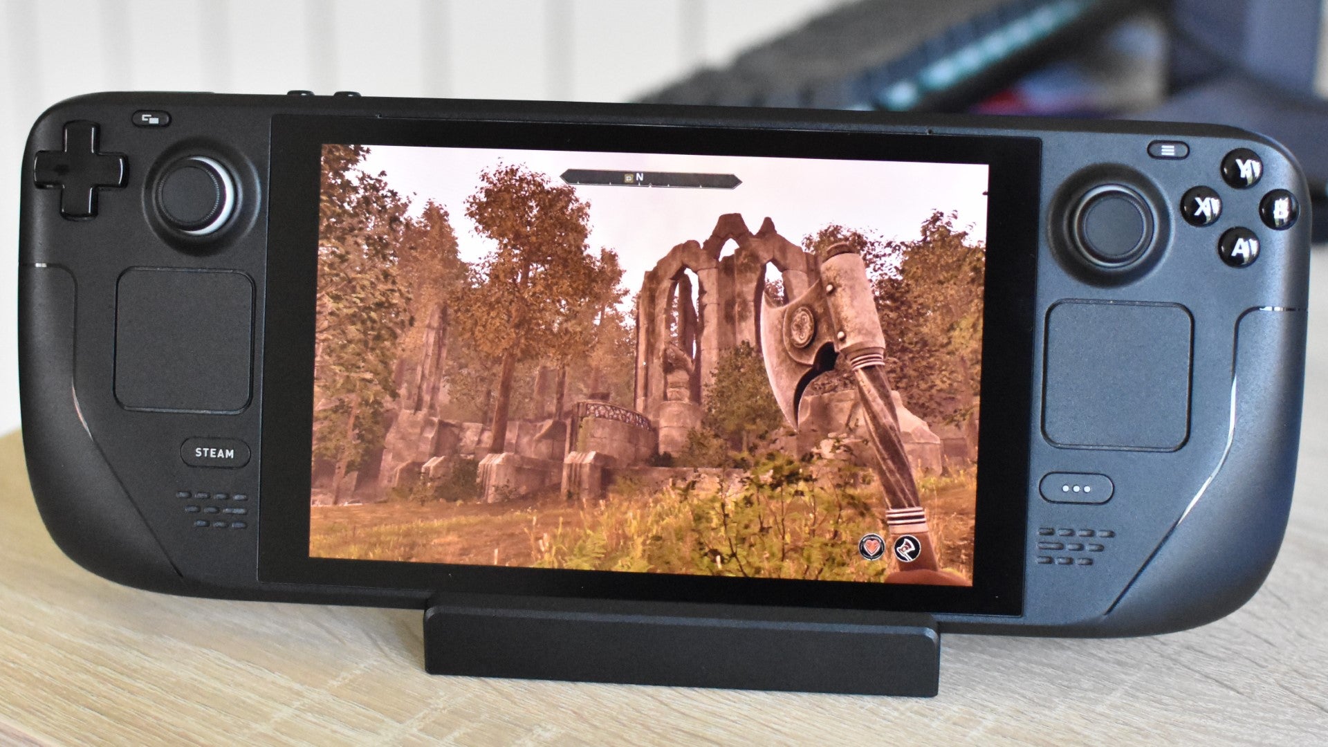 The Elder Scrolls IV: Oblivion Remastered running on a Steam Deck. - 4