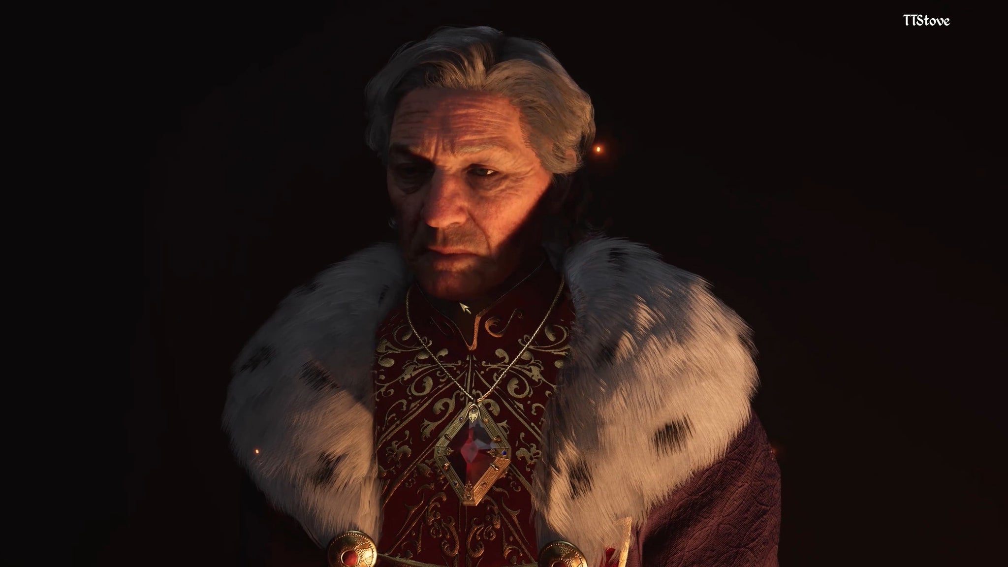 Emperor Uriel Septim in the intro cutscene to The Elder Scrolls IV: Oblivion Remastered. - 3
