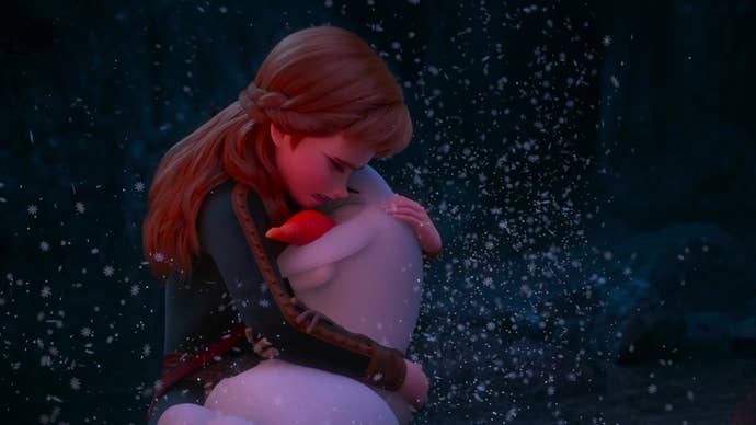 Olaf’s death - Frozen 2