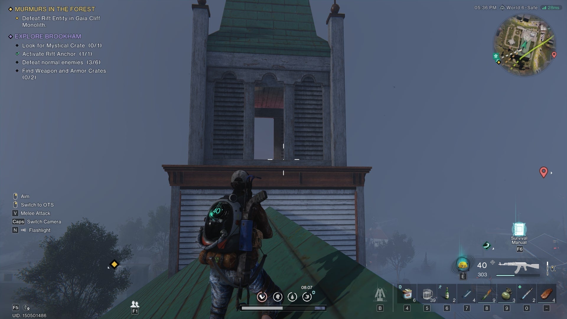 Where to find the Brookham Weapon and Armor Crates in Once Human 