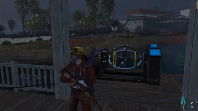 The player stands beside a working Deviation Energy Generator in Once Human