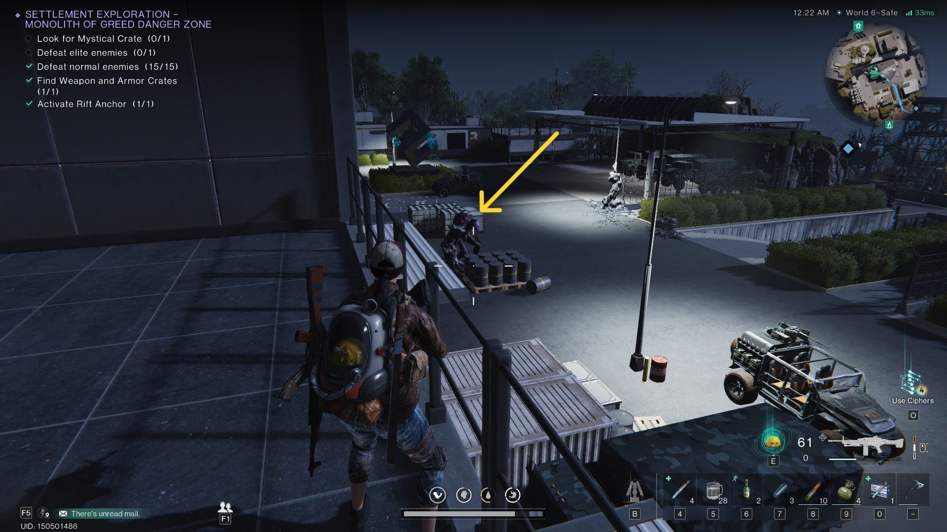 Once Human Monolith of Greed Mystical Crate Location VG247