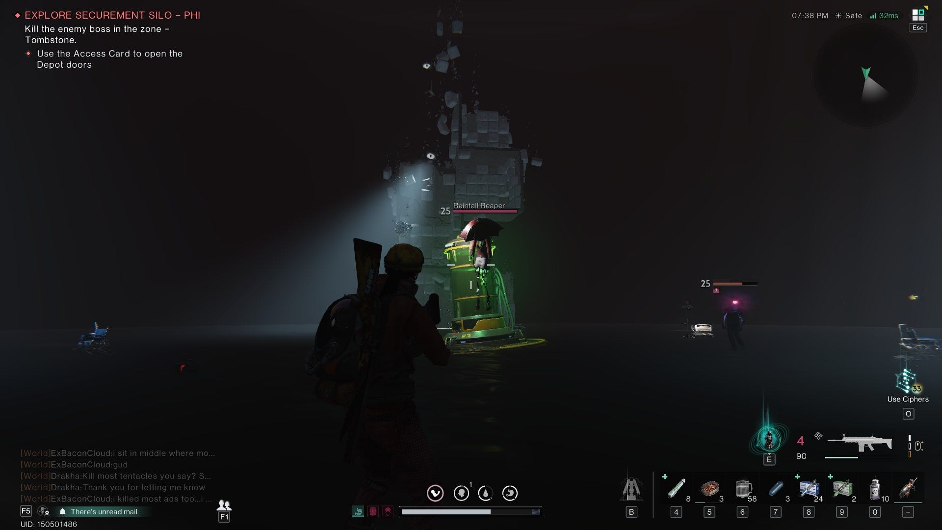 How to get Pyro Dino in Once Human Securement Silo Phi VG247