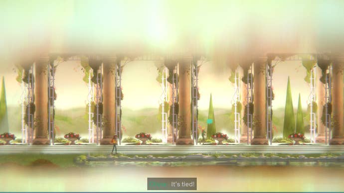 Oxenfree 2 - a dreamy vision of a sunlit garden