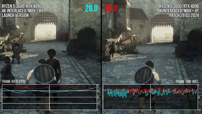 Improved PC performance with Dragon's Dogma 2 on PC.