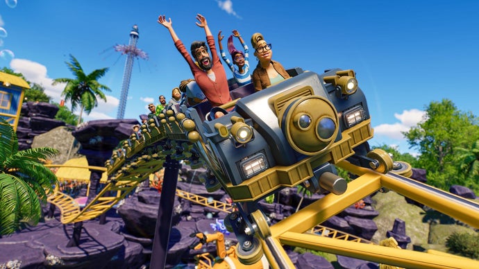 Captura de pantalla de Planet Coaster