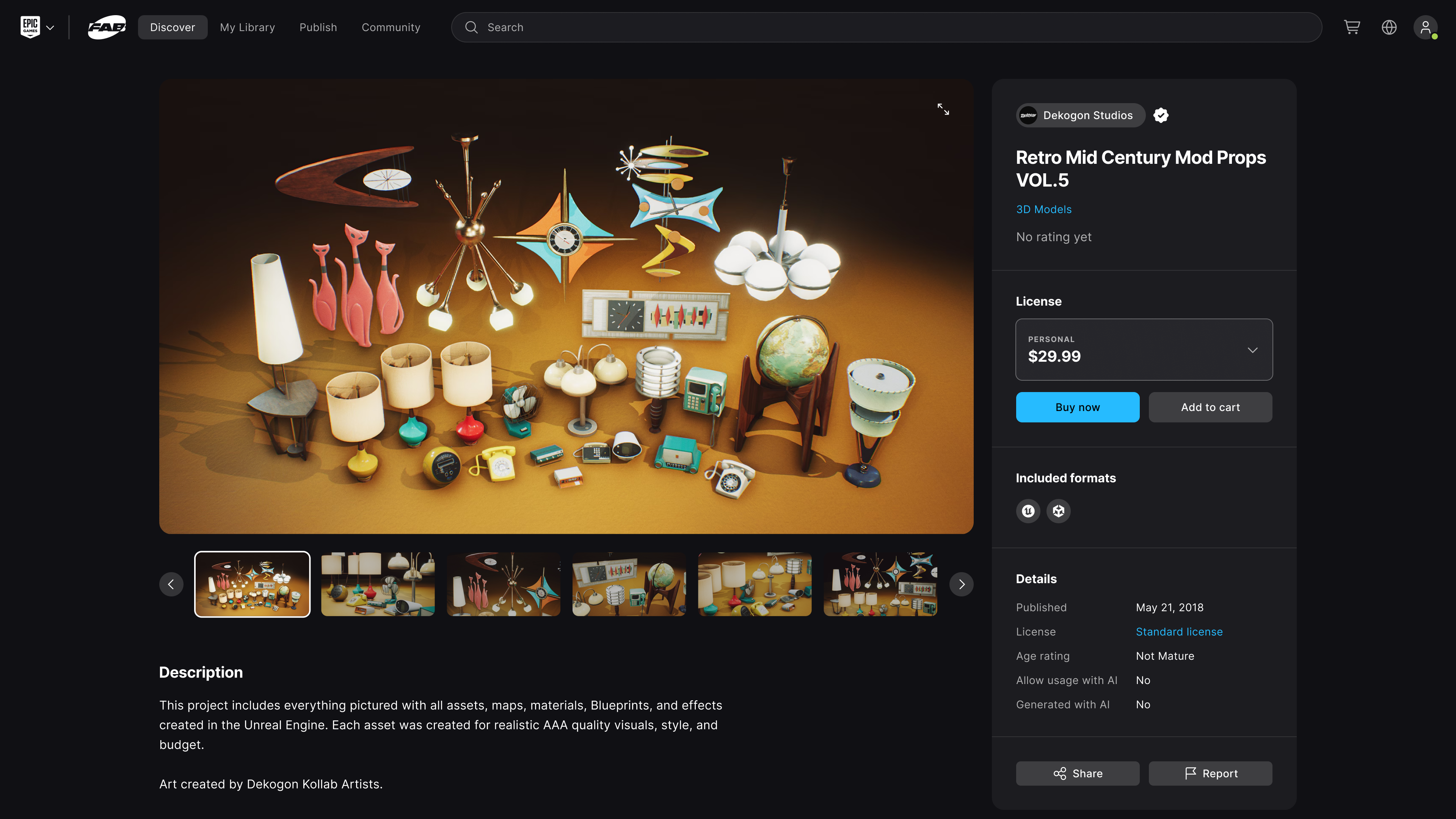 Fab launches spring sale and showcases latest product improvements |  GamesIndustry.biz