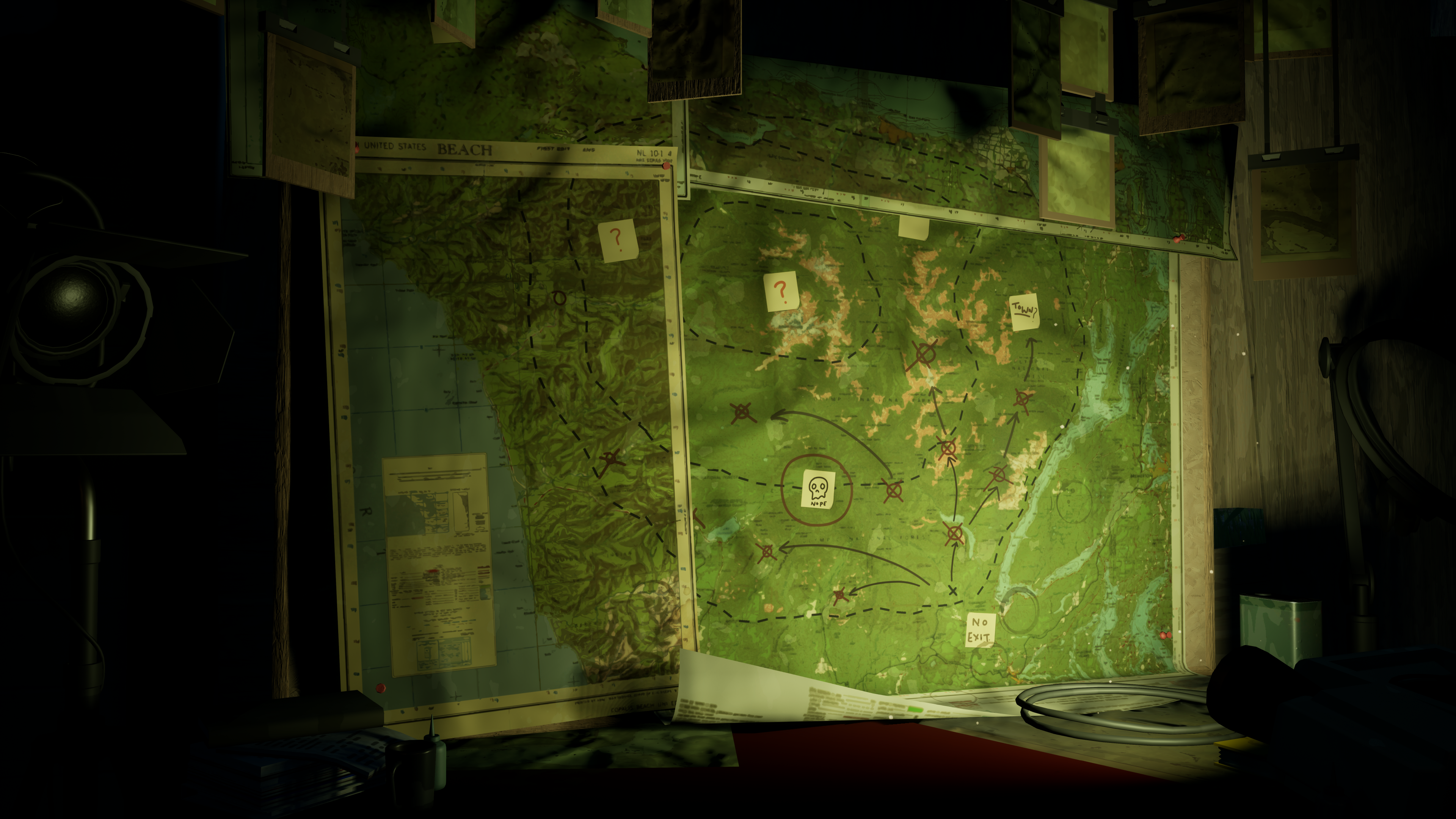 Pacific Drive&rsquo;s map screen