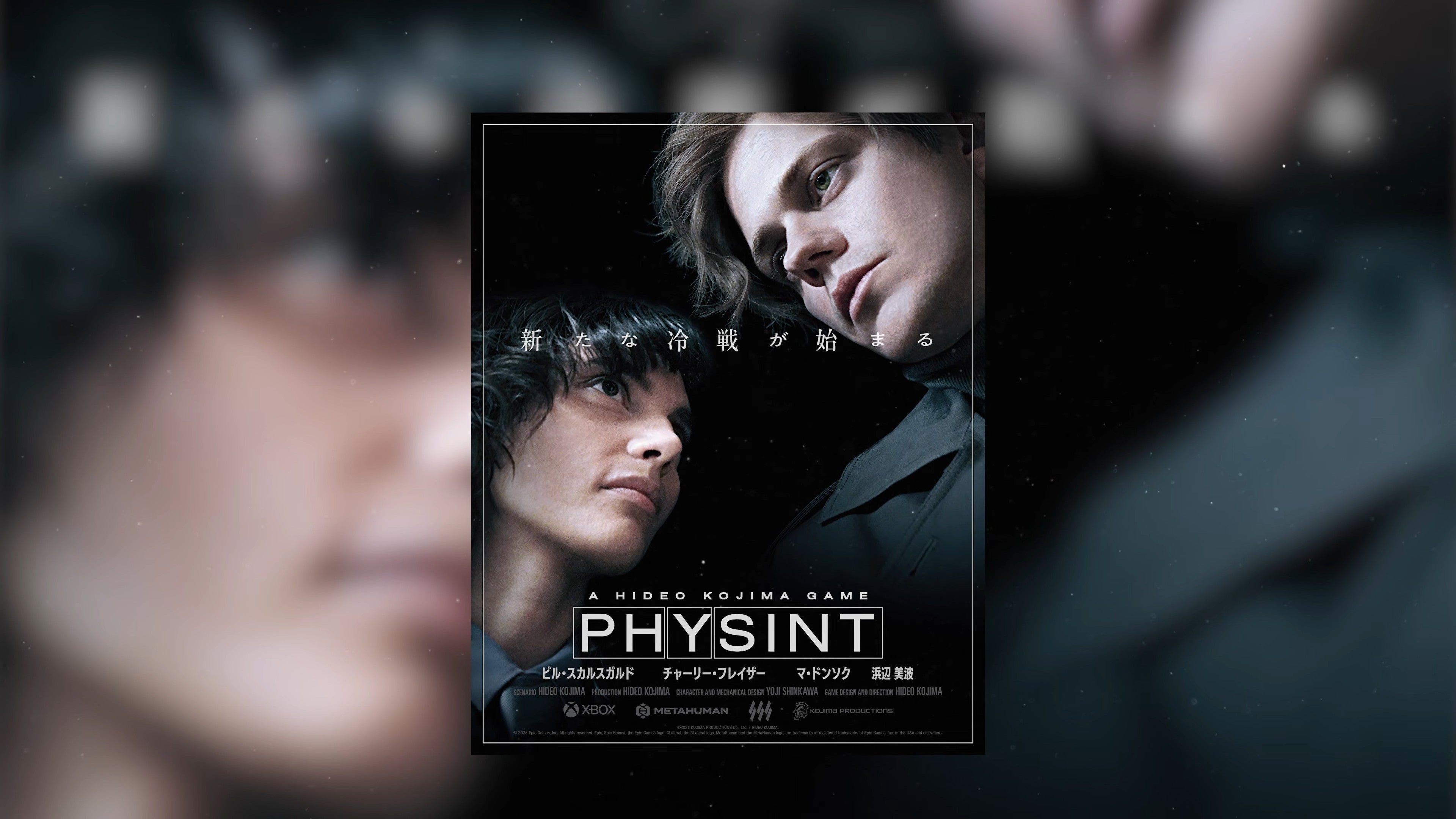 Hideo Kojima revela protagonista de Physint e mostra bastidores de OD