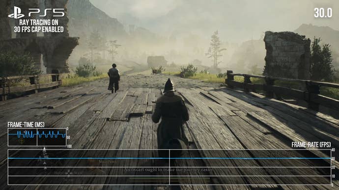 Dragon’s Dogma 2 has a 30fps cap - but it has inconsistent frame-pacing so isn’t much use.