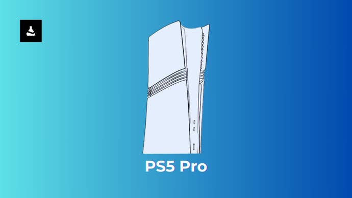 PlayStation 5 Pro design illustration.