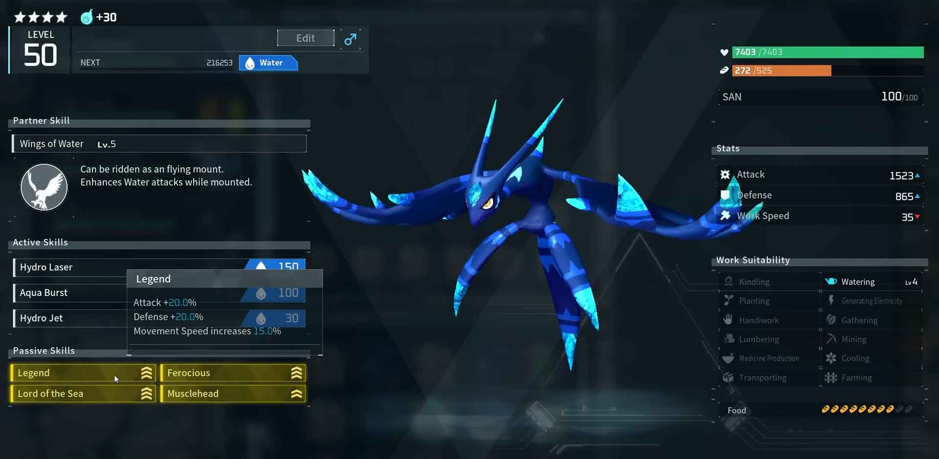 Palworld Bessere Pals züchten wie Fähigkeiten, Werte und