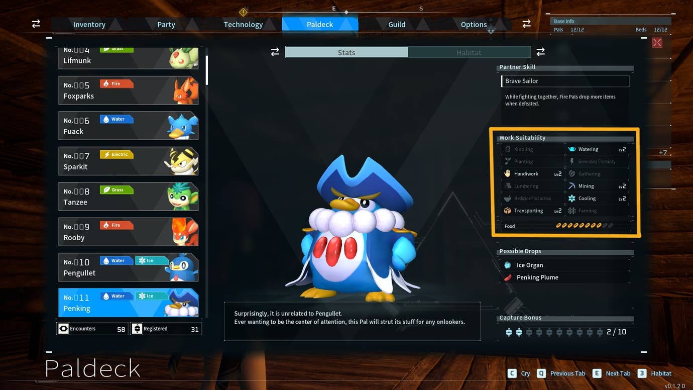 Palworld Work Suitability Guide: best Pals for your base | VG247