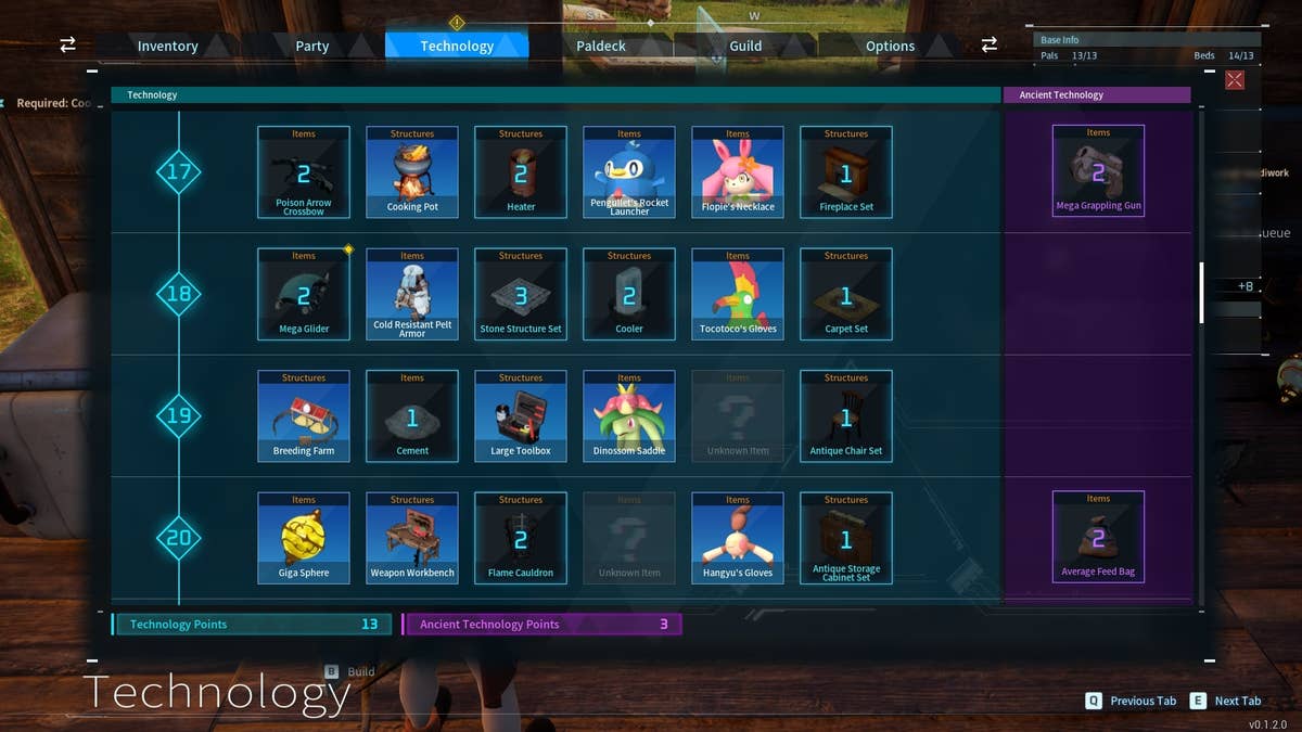 How to get Ancient Technology Points in Palworld | VG247