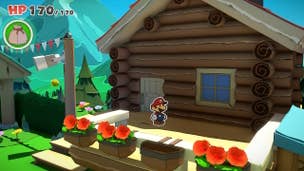 Paper Mario The Origami King: How to Get Into the Log Cabin in Whispering Woods