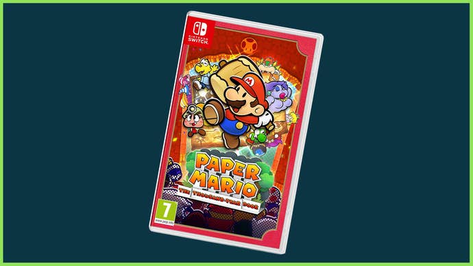 Paper Mario The Thousand Year Door box art
