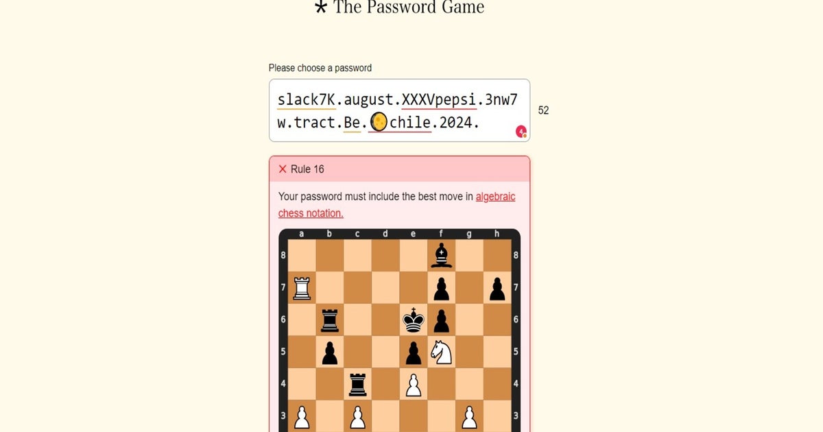 Password Codes Game This online password game is the most frustrating thing you'll do today ...