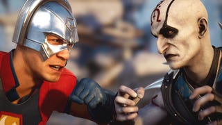 Peacemaker and Quan Chi in Mortal Kombat 1