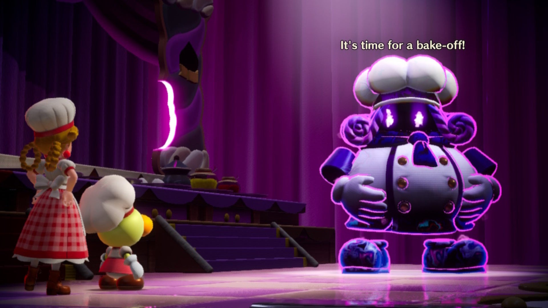 Patisserie Peach faces off with the Dark Baker in Princess Peach: Showtime - 6