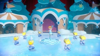 Peach receives the Figure Skater ability in Princess Peach: Showtime