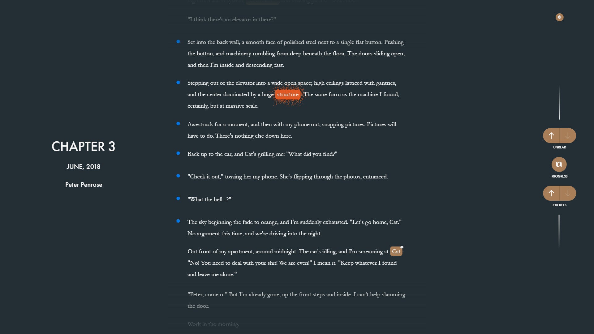 A page of text from Chapter 3 of Penrose.