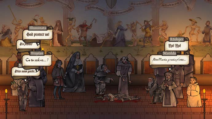 Obsidian’s medieval adventure game Pentiment releases on November 15th, 2022.