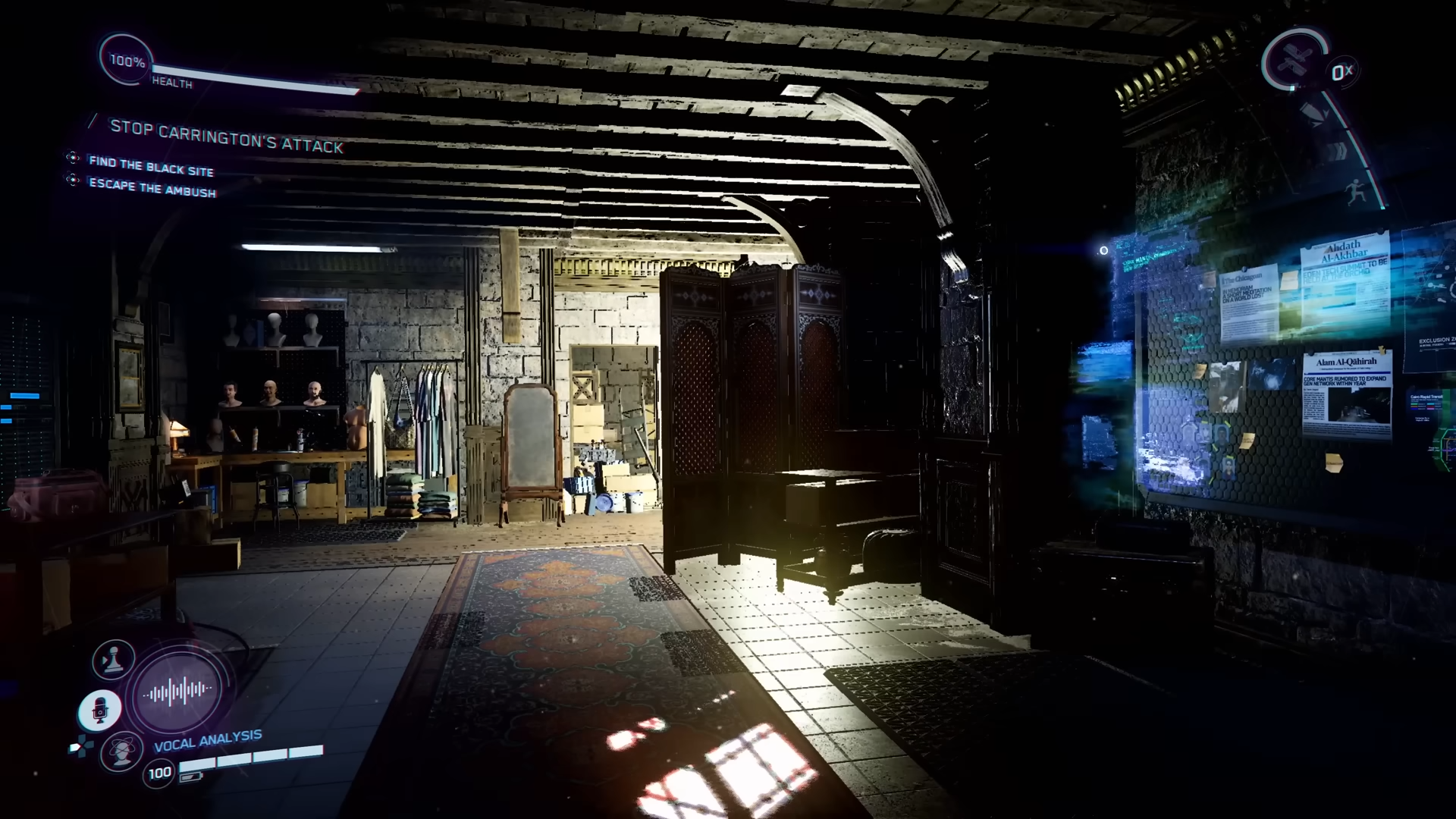 a screenshot showing broken TAA in perfect dark