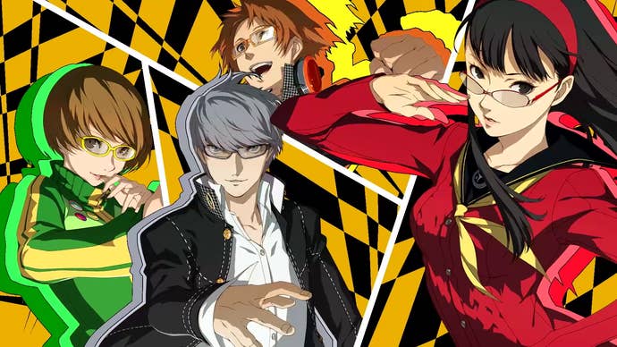 Persona 4 Golden key character art