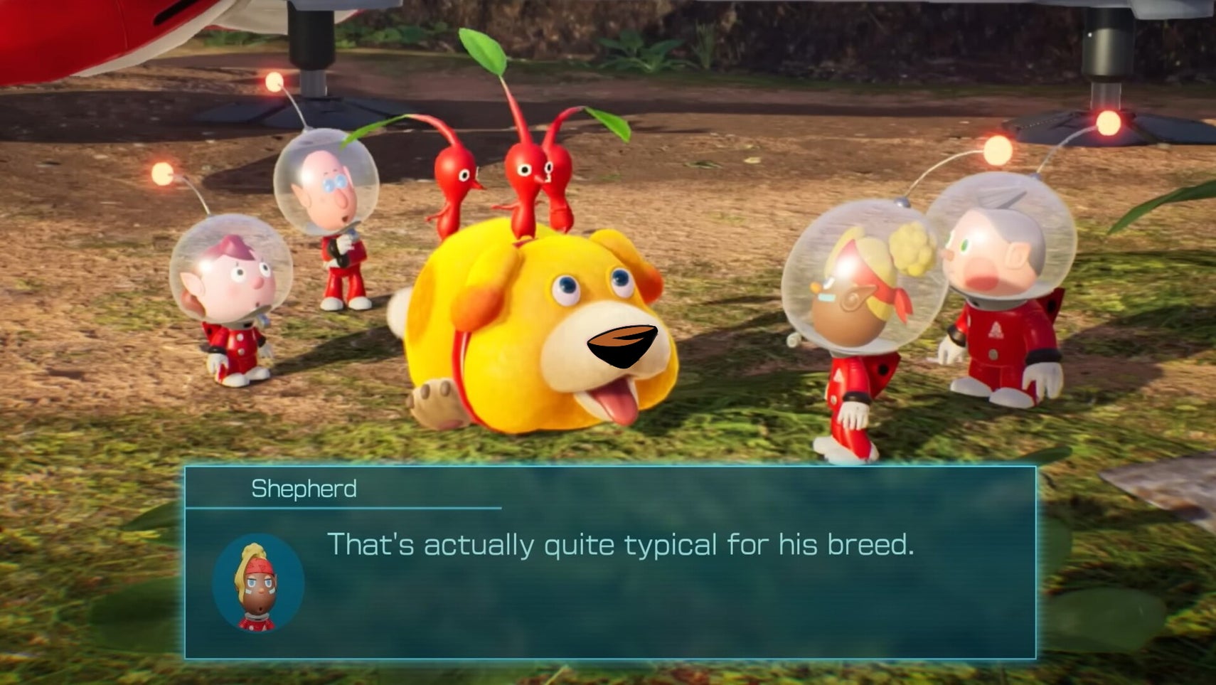 We put a nose on the Pikmin 4 dog... and we really shouldn't have - 1