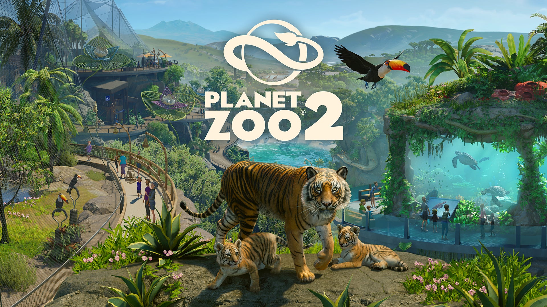 Planet Zoo 2 finally revealed after much teasing, with an autumn release date, aquatic and flying species, and the ability to conserve outside of your zoo