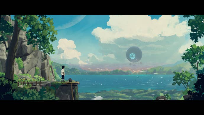 Planet of Lana alien orb