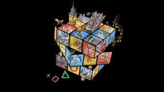 Image shared by PlayStation's London Studio as it shared a goodbye post on social media. The image shows several boxes in a rubik's cube-like formation, with each square on the cube showing iconography from its history
