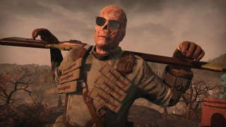 A Ghoul player struts their stuff in Fallout 76