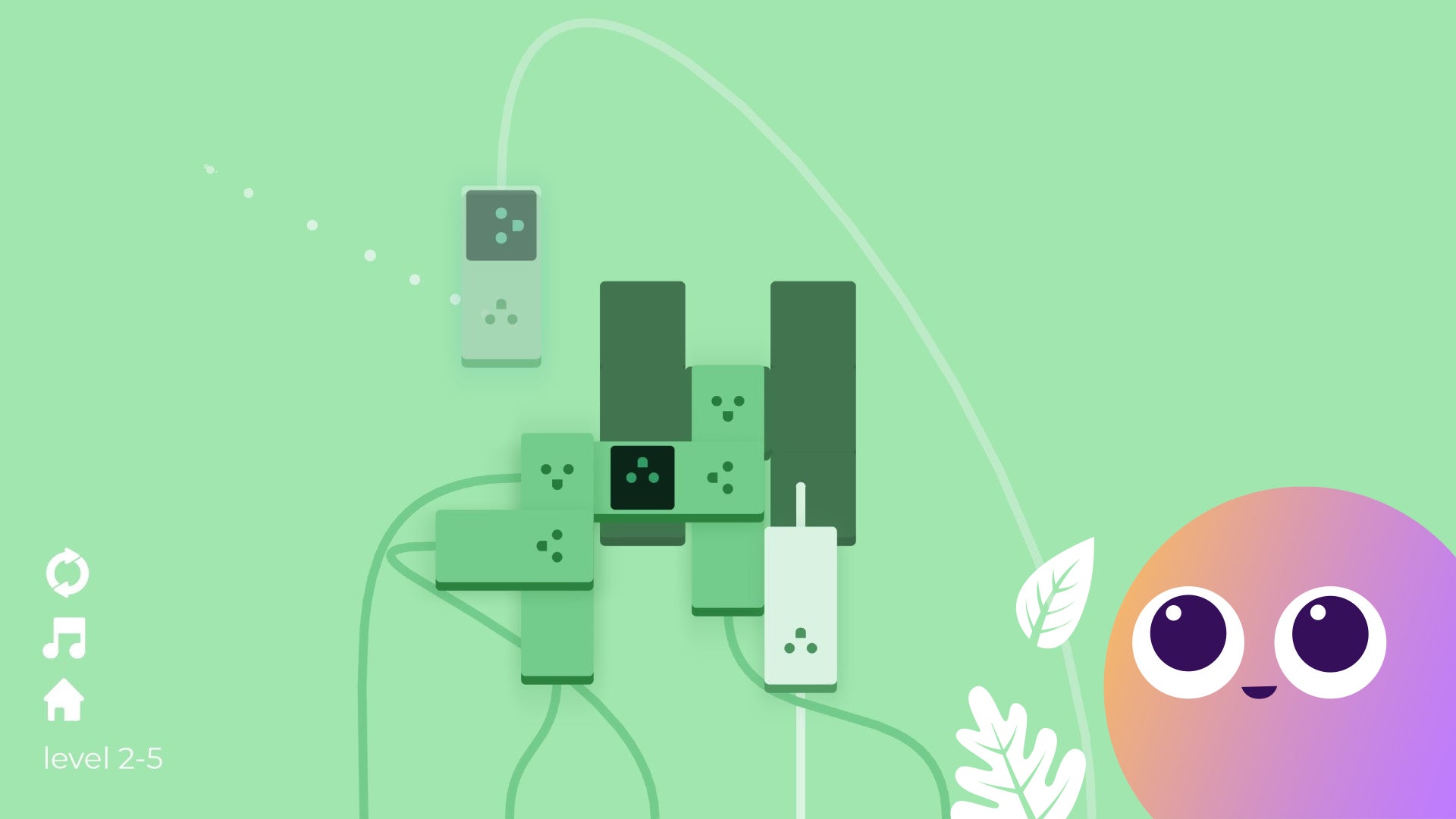 Create cutesy fire hazards in socket management puzzler Plug It In