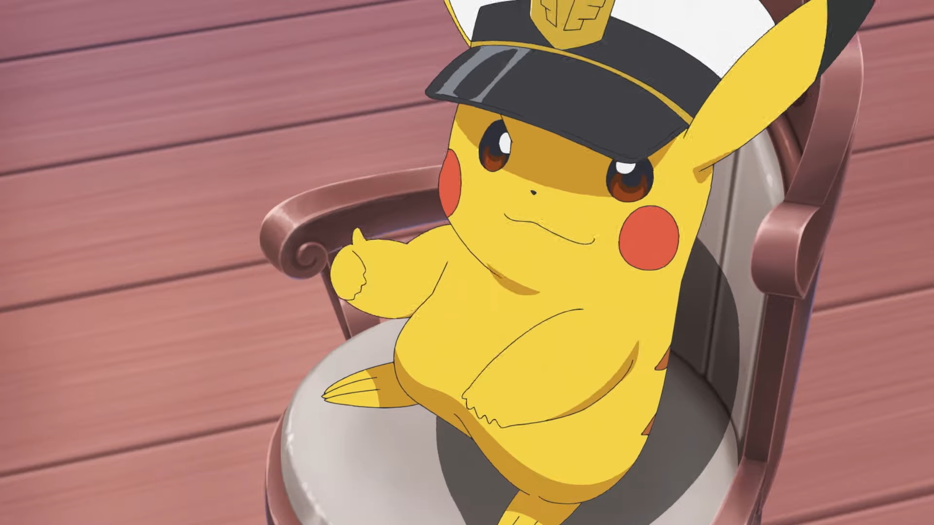 Captain Pikachu in Pokemon Horizons The Series
