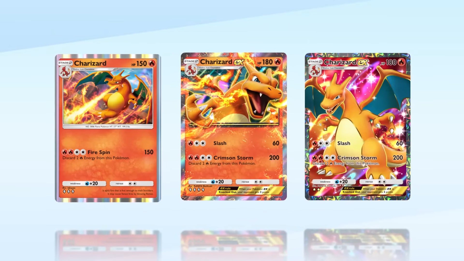 The Genetic Apex Charizard cards in Pokemon TCG Pocket are shown - 4