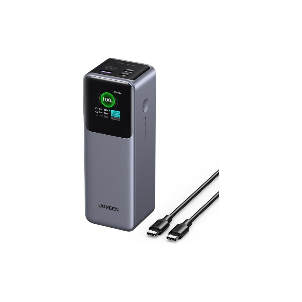 UGREEN Nexode Power Bank 25000mAh 200W on a white background