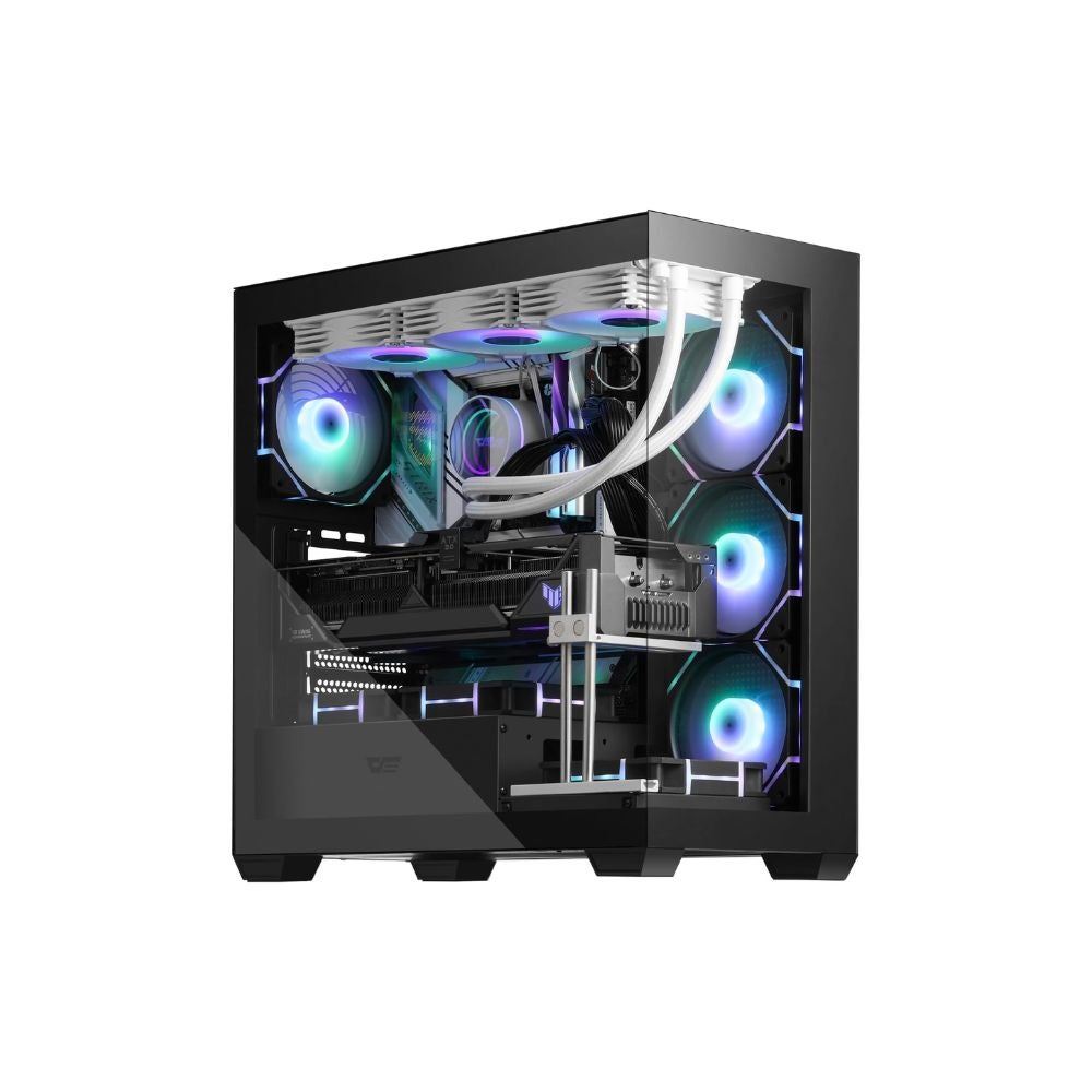 darkFlash ATX Mid-Tower PC Case on a white background