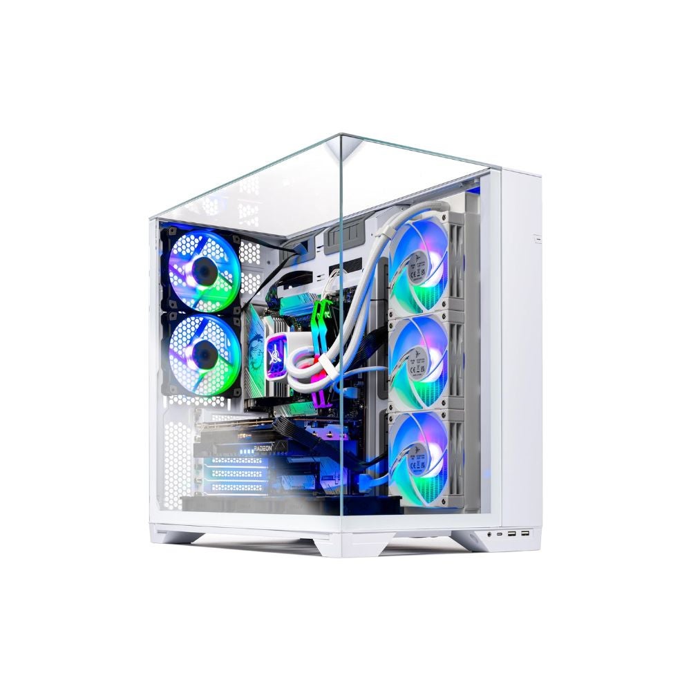 Skytech O11 Vision Gaming PC Desktop, Ryzen 7 9800X3D 4.7 GHz (5.2 GHz Turbo Boost)