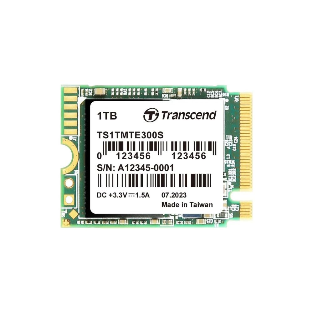 Transcend 1TB on a white background