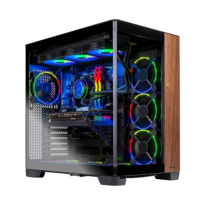 Skytech Prism 4 Gaming PC on a white background