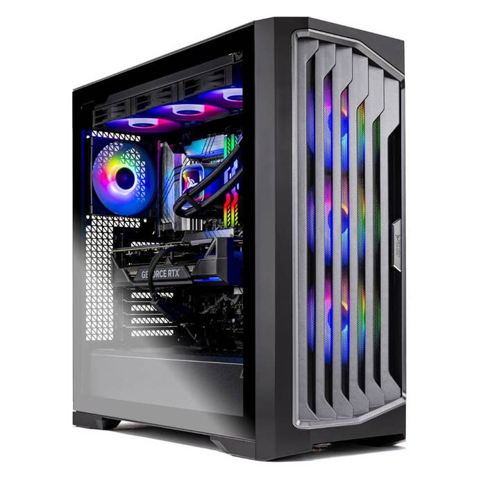 Skytech Legacy Gaming PC on a white background
